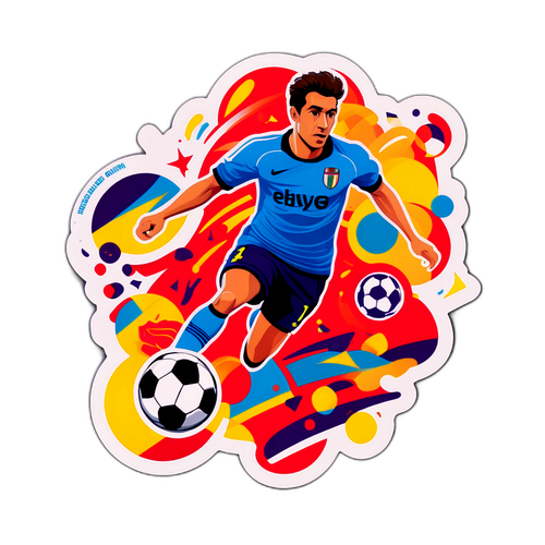 Adesivo Vibrante do Jogador Marco Buzzi