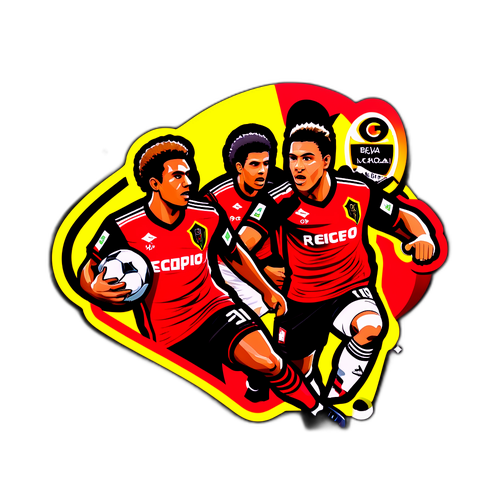 Sticker do Clássico Sport Recife x Flamengo