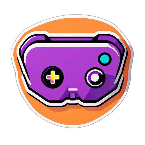 Наклейка з логотипом Twitch