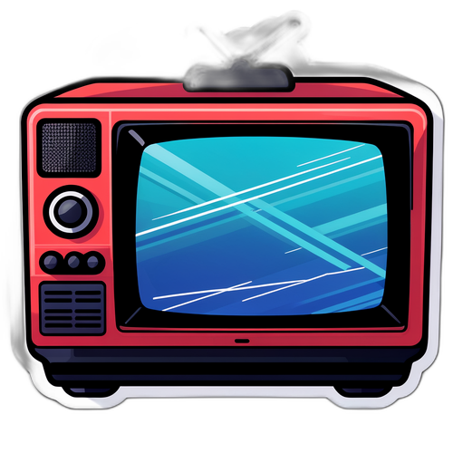 TV-Sett med Nyhetsdekning
