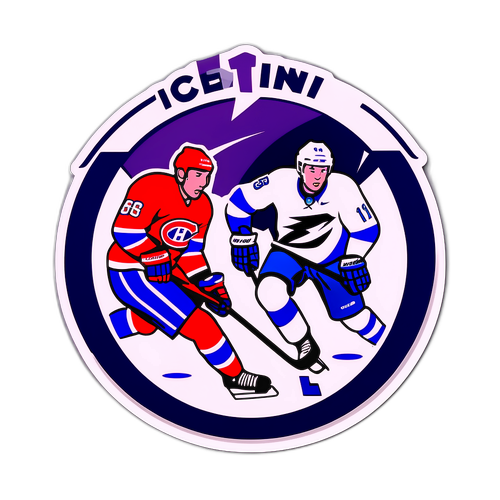Match de hockey entre le Lightning et les Canadiens