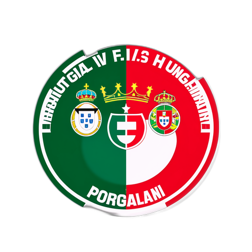 Portugal vs Ungarn Klistermærke
