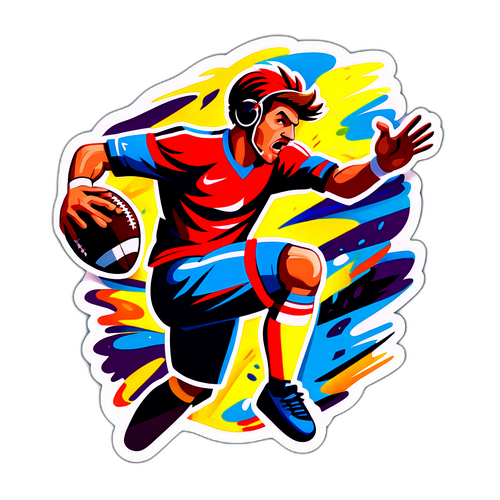 Futbol Heyecanı: Dinamik Hareket ile Boyama