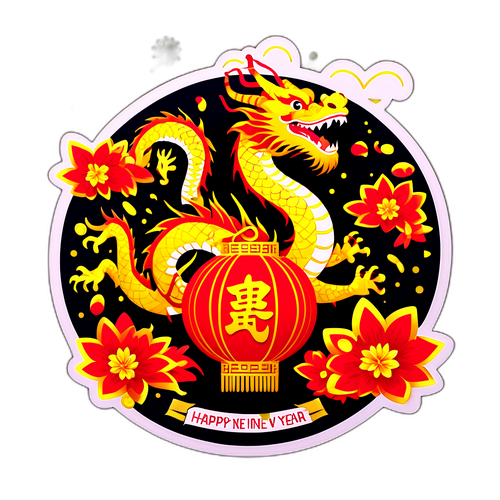  Stiker Meriah Tahun Baru Cina 2026 