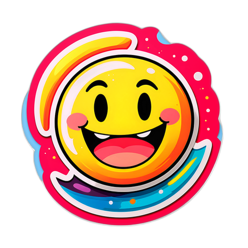 ほくほくスマイルステッカー