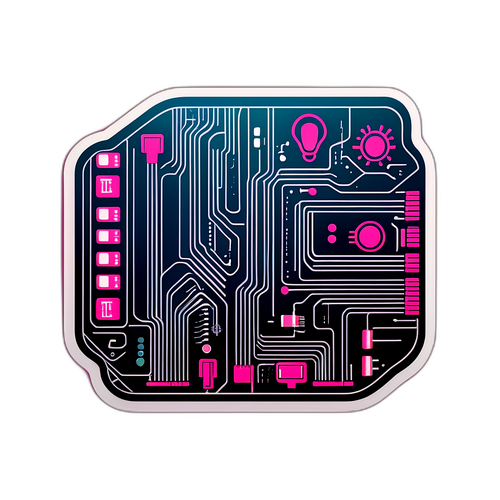 Türk Telekom Teknoloji Sticker Tasarımı