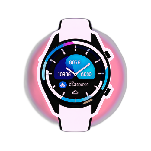 Изображение нового Huawei Watch GT 6 на фоне современных технологий
