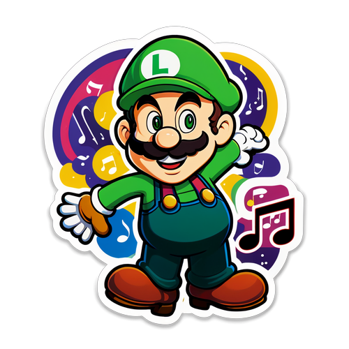 Sticker che onora Luigi Mangione