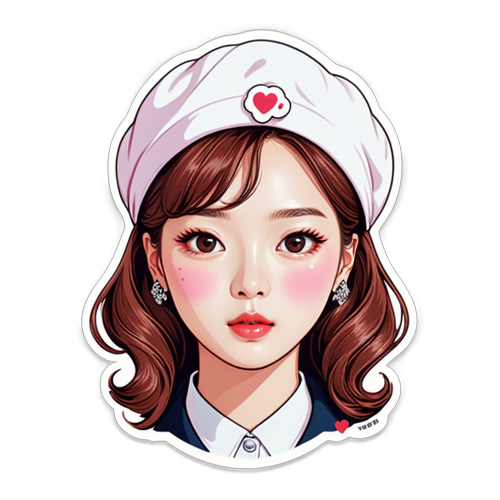 박지현의 숨겨진 매력! 당신의 마음을 훔칠 Sticker