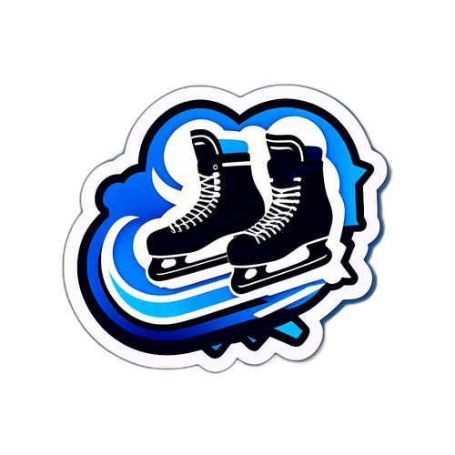 Sportovní design na ledu