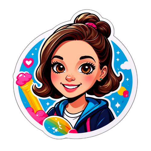 Karoline Leavitt Klistermærke