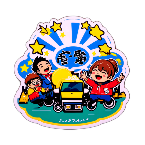 ユーモラスなシーンを捉えたデザイン