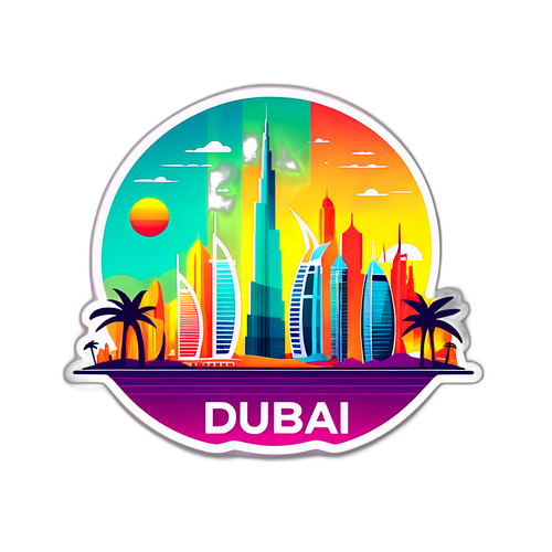 Futurystyczny Dubai