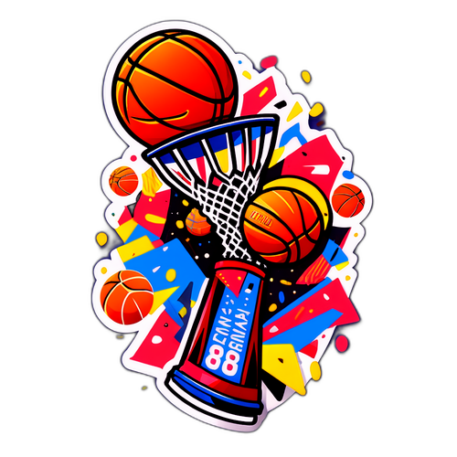 NBA Finals Celebration Sticker