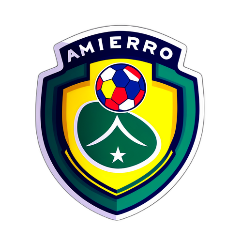 Stiker Logo America Mineiro