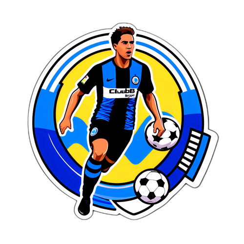 Kibandiko chenye nguvu kwa mechi ya Club Brugge na Genk
