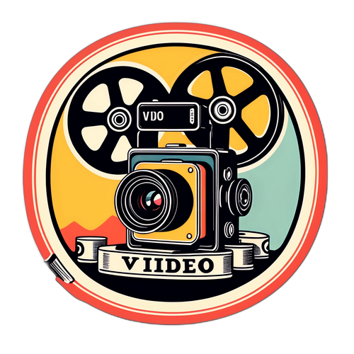 रेट्रो वीडियो कैमरा