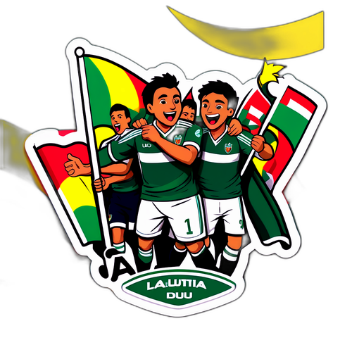 Excitement of Palmeiras vs LDU Quito Fans