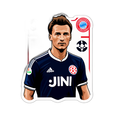 Historický dres Bundesligy s ikonickými hráči