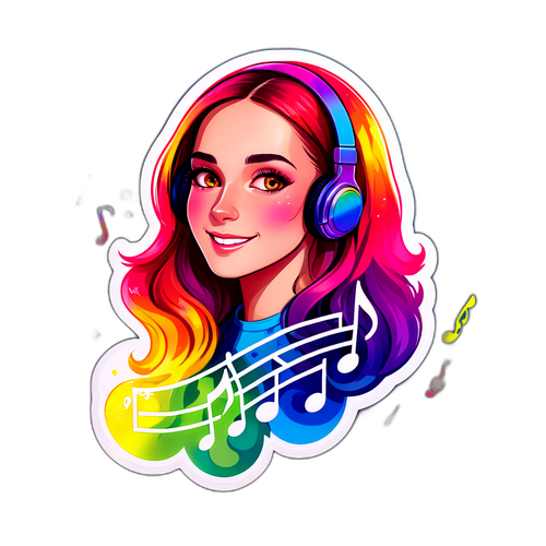 Vibrant nálepka Lucie Benešové