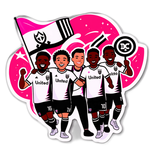 DC United ve Inter Miami Taraftarlarının Birlikte Kutladığı Sticker