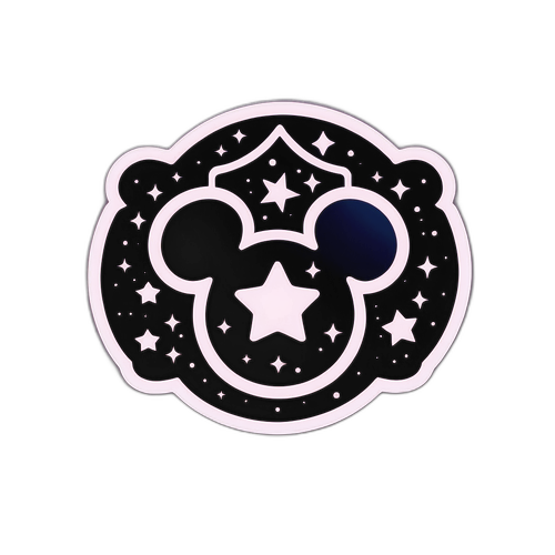Adesivo Minimalista da Disney+