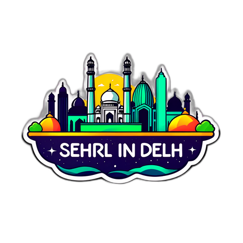 दिल्ली की शांति skyline