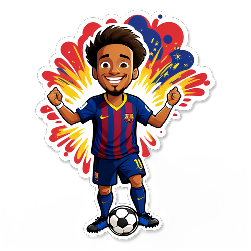 Jubilant FC Barcelona Spiller