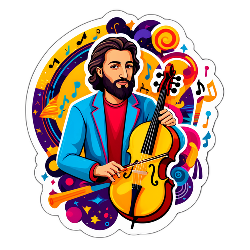 Αυτοκόλλητο με τον Χρήστο Μαστόρα