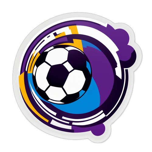 Stiker Sepak Bola Warna Orlando City dan Nashville