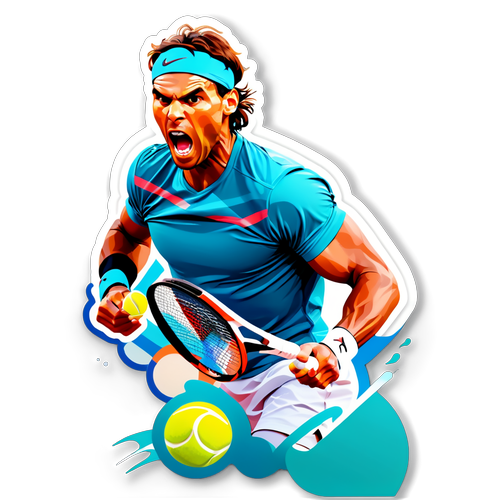 Rafael Nadal: L'Autocollant Olympique Qui Électrisera Votre Passion Pour Le Tennis!