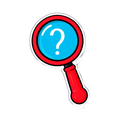 Innholdsundersøkelse Klistremerke