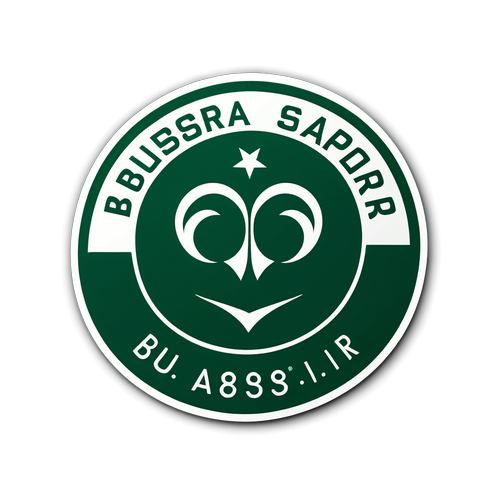 Bursaspor'un Yenilikçi Logosu: Futboldan İlham Alan Minimalist Tasarım!