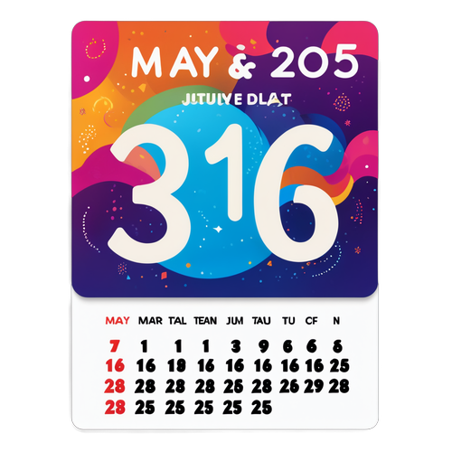 16 मई 2025 का कैलेंडर पृष्ठ
