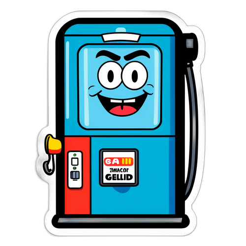 Hüzünlü Gaz Pompası Stickerı