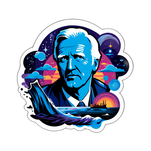 James Cameron's Cinematic Masterpieces Sticker