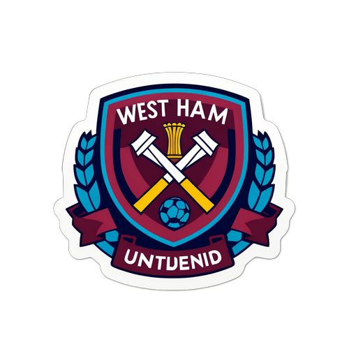 西漢姆聯隊徽章貼紙