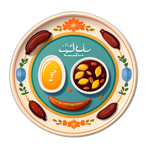 Sticker Makanan Tradisional Ramadan