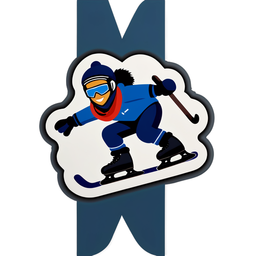 Onmisbaar voor Hockeyliefhebbers: SC Heerenveen's Schaatsstickers die je Winter Sporten Moet Vieren!