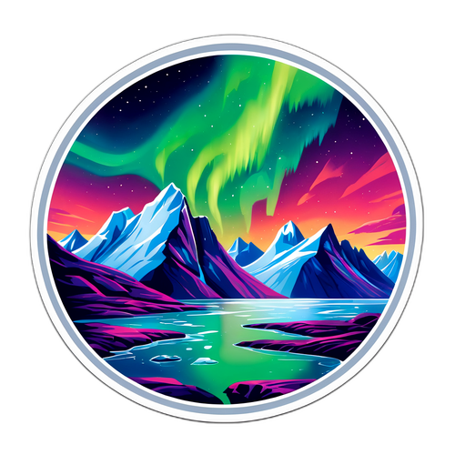 Peisaj uimitor din Groenlanda