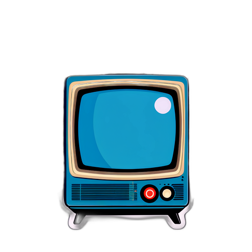 Retro Fernseher mit Servus TV