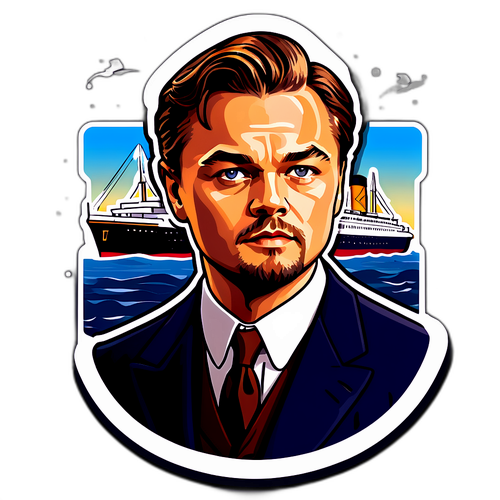 Leonardo DiCaprio i Titanic