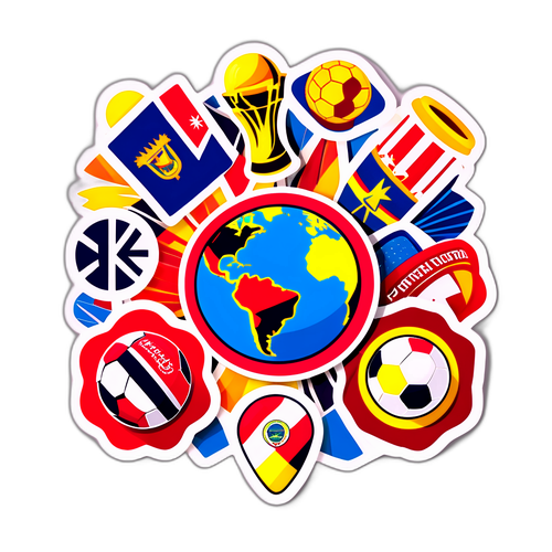 Diseño de Sticker Inspirado en el Festival Libertadores