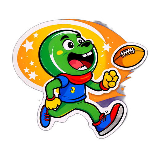 Űrkoma foci közben