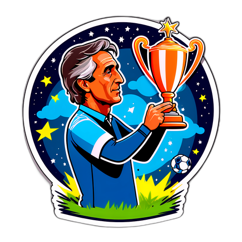 Roberto Mancini Kupa Kaldırma Sanatı