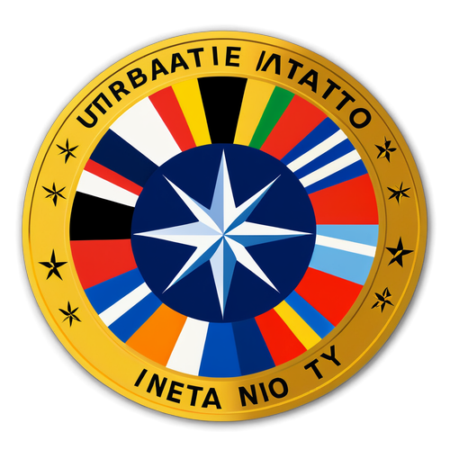 Sticker de susținere pentru NATO