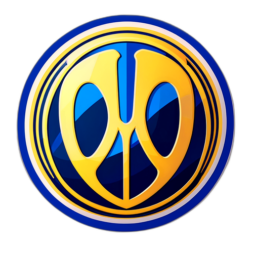 Sticker cu logo-ul echipei Inter