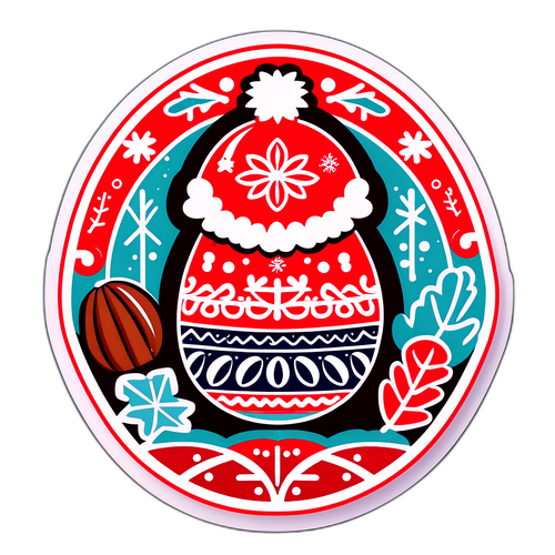 Julemiddagsegg med tradisjonelt norsk preg