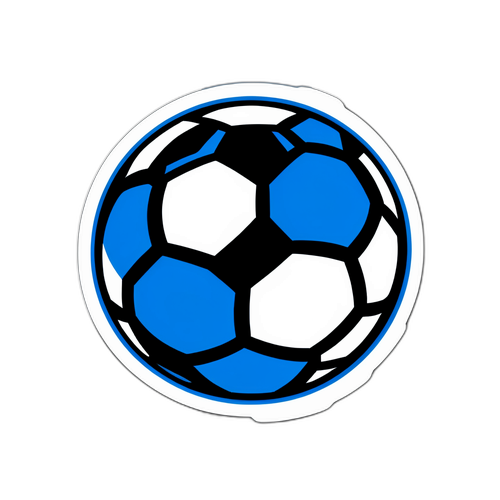 Inter Milan Fotbollsklistermärke