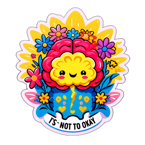 Uplifting na Disenyo para sa Araw ng Pandaigdigang Kalusugan sa Isip